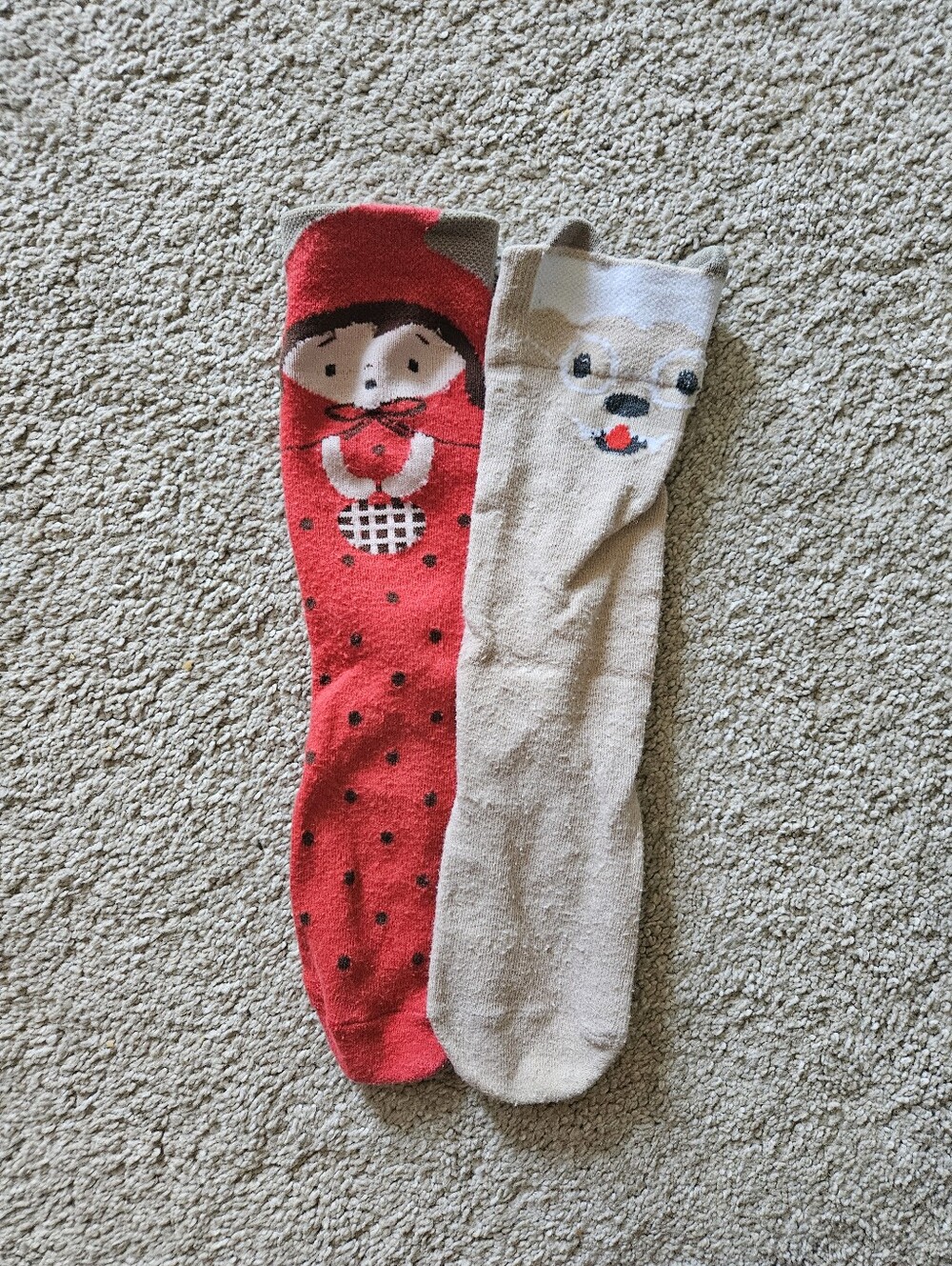 Red Riding Hood Socks, Toddler